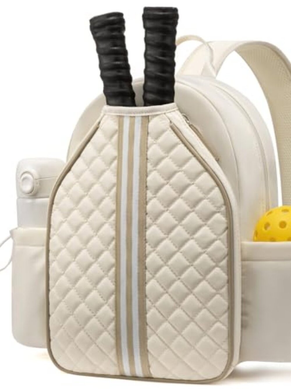 Pickleball Bags for Women Lightweight Crossbody and Stylish Quilted Pickleball